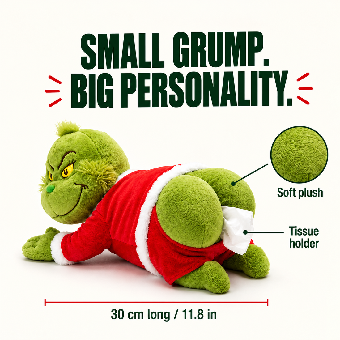 The Grumpy Bum Tissue Holder